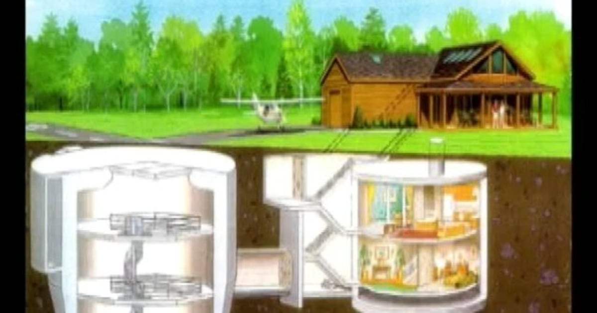 Exnuclear missile silo for sale as home